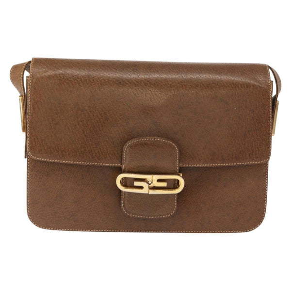 Gucci Vintage Flap Shoulder Bag Leather Small - image 1
