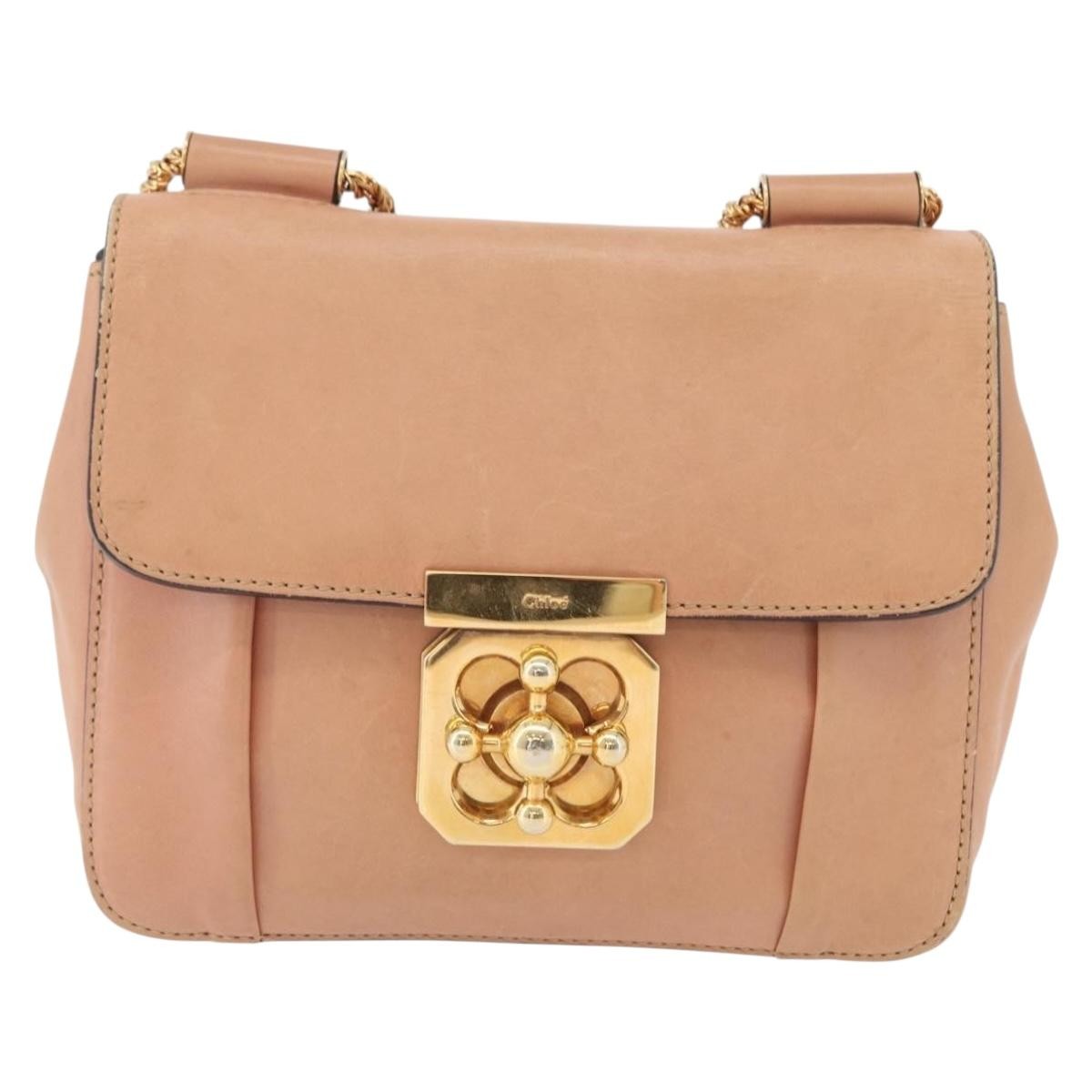 Chloe Elsie Chain Shoulder Bag Leather Small - image 1