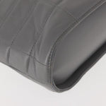 Chanel Vintage Chocolate Bar Metal Ring Tote Quilted Lambskin Medium - image 8