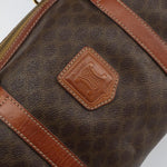 Celine Vintage Macadam Handbag Canvas and Leather - image 19
