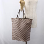 Gucci Vintage Bucket Shopping Tote GG Canvas Large - image 14