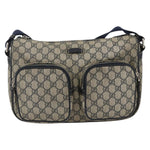Gucci Double Pocket Messenger Bag GG Coated Canvas Large - image 1