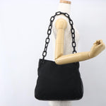 Prada Chain Shoulder Bag Tessuto Medium - image 13