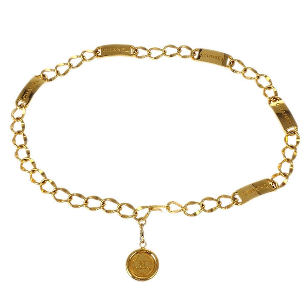Chanel Medallion Chain Link Belt Metal - image 1