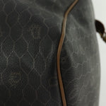 Christian Dior Vintage Honeycomb Handbag Canvas Leather - image 9