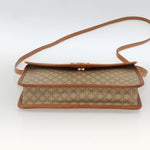 Celine Vintage Macadam Circle Logo Shoulder Bag Canvas and Leather - image 15