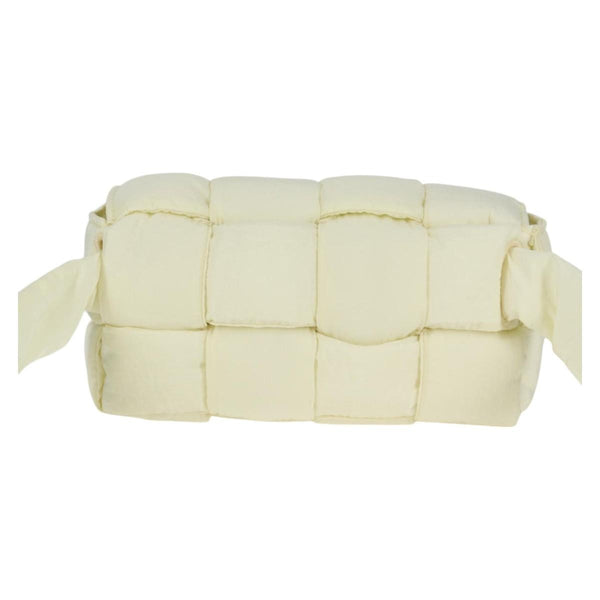 Bottega Veneta Padded Tech Cassette Crossbody Bag Intrecciato Nylon