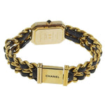 Chanel Premiere Rock Quartz Watch Plated Metal and Leather 20 - image 2