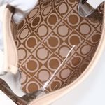 Salvatore Ferragamo Gancini Pouch Canvas - image 5