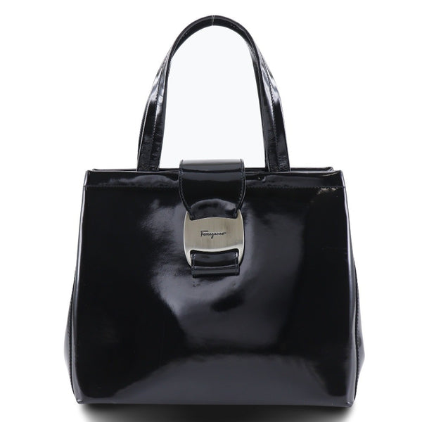 Salvatore Ferragamo Convertible Vara Bow Tote Patent Leather - image 1
