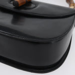 Gucci Vintage Convertible Bamboo Top Handle Bag Leather Medium - image 14