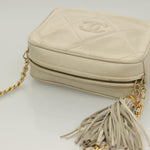 Chanel Vintage Diamond CC Camera Bag Quilted Lambskin Large - image 15