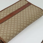 Celine Vintage Macadam Shoulder Bag Canvas and Leather - image 15