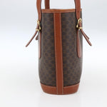 Celine Vintage Macadam Handbag Canvas and Leather - image 3
