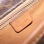 Celine Vintage Macadam Shoulder Bag Canvas and Leather - image 6