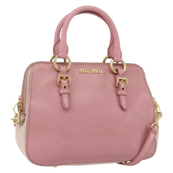 Miu Miu Madras Bowler Bag Leather Small - image 1
