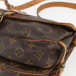 Louis Vuitton Saumur Handbag Monogram Canvas - image 9