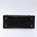 Salvatore Ferragamo Gancini Convertible Top Handle Bag Leather Mini - image 14