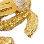 Chanel CC Clip On Earrings Metal - image 4