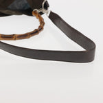 Gucci Vintage Bamboo Handle Bag Nylon - image 17