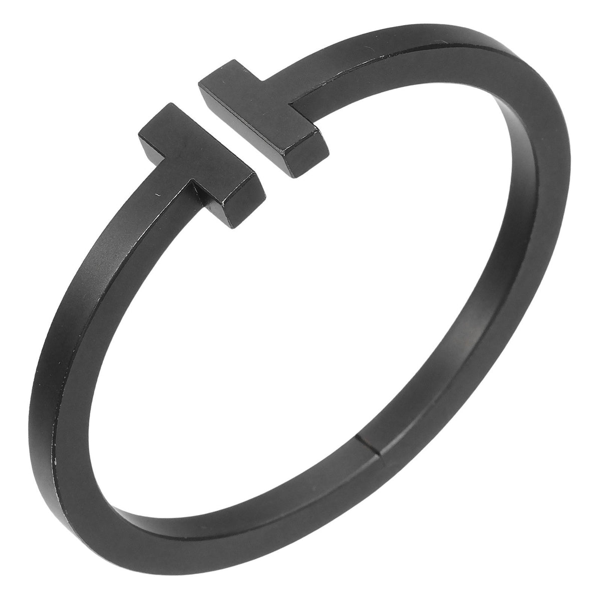 Tiffany & Co. T Square Bracelet Black Coated Steel - image 1