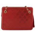 Chanel Chain Clutch Leather - image 3
