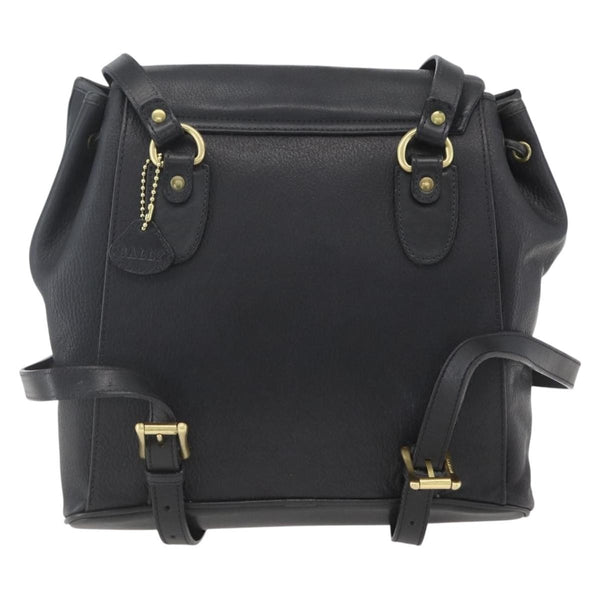 Bally Vintage Backpack Leather