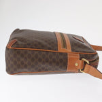 Celine Vintage Macadam Shoulder Bag Canvas and Leather - image 3
