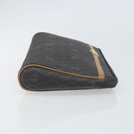 Christian Dior Vintage Honeycomb Zip Pouch Canvas and Leather - image 3
