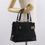 Salvatore Ferragamo Double Gancini Side Buckle Tote Canvas - image 13
