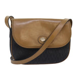 Christian Dior Vintage Honeycomb Shoulder Bag Canvas and Leather - image 19