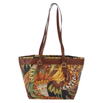 Salvatore Ferragamo Flower tote Canvas - image 1