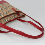 Burberry Nova Check Tote Canvas and Leather - image 7