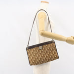 Christian Dior Vintage Trotter Shoulder Bag Canvas medium - image 13