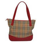 Burberry Nova Check Tote Canvas and Leather - image 2