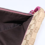Gucci Vintage Double Belt Bag GG Canvas with Leather Small - image 19