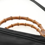 Gucci Vintage Bamboo Handle Bag Nylon - image 19