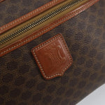 Celine Vintage Macadam Shoulder Bag Canvas and Leather - image 18