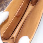 Celine Vintage Macadam Handbag Canvas and Leather - image 5