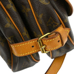 Louis Vuitton Saumur Handbag Monogram Canvas - image 9