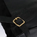 Gucci Vintage Bamboo Backpack Suede Medium - image 12