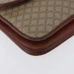 Celine Vintage Macadam Shoulder Bag Canvas and Leather - image 8