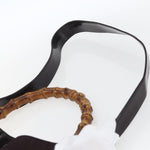 Gucci Vintage Bamboo Handle Bag Nylon - image 18