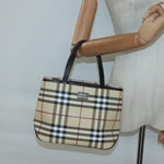 Burberry Nova Check Handbag Nova Check Canvas - image 13