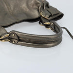 Salvatore Ferragamo Gancini handbag Leather - image 8
