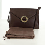 Celine Circle Logo Shoulder Bag Leather - image 13