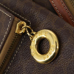 Celine Vintage Macadam Backpack Canvas and Leather - image 7