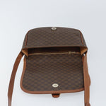 Celine Vintage Macadam Shoulder Bag Canvas and Leather - image 18
