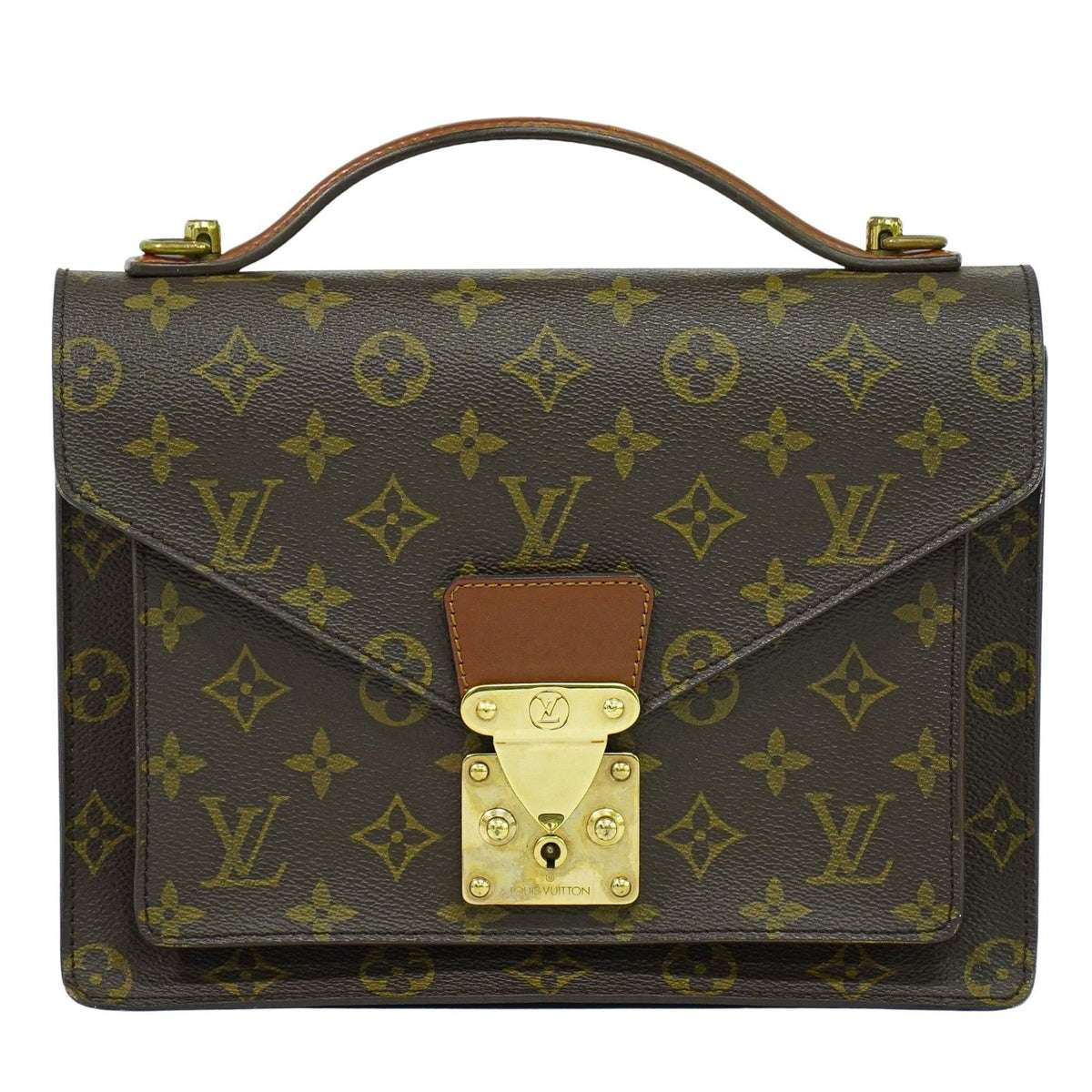 Louis Vuitton Monceau Handbag Monogram Canvas - image 1