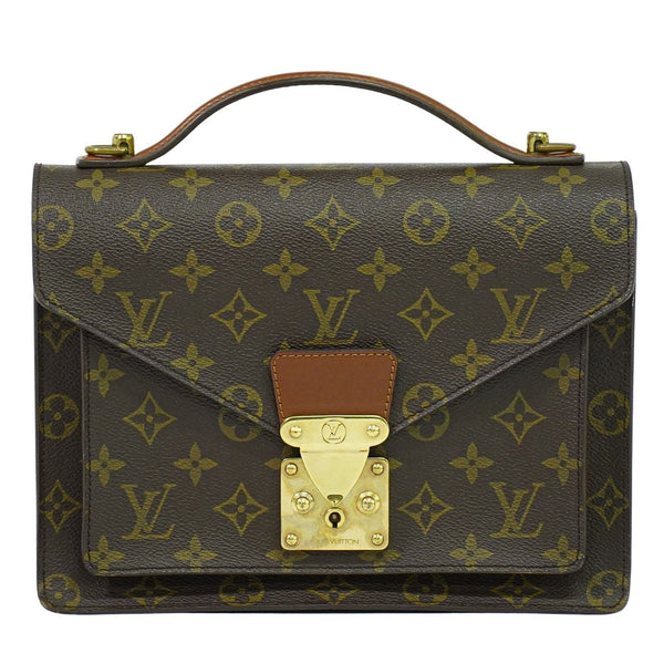 Louis Vuitton Monceau Handbag Monogram Canvas - image 1